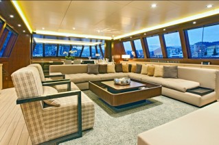 Sailing Yacht Infinity -  Main Salon